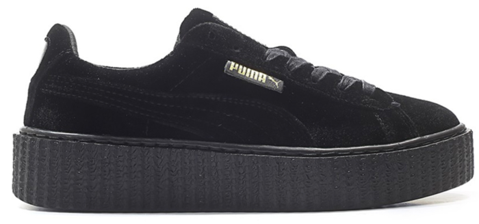 Puma Creeper Velvet Rihanna Fenty Black (W)