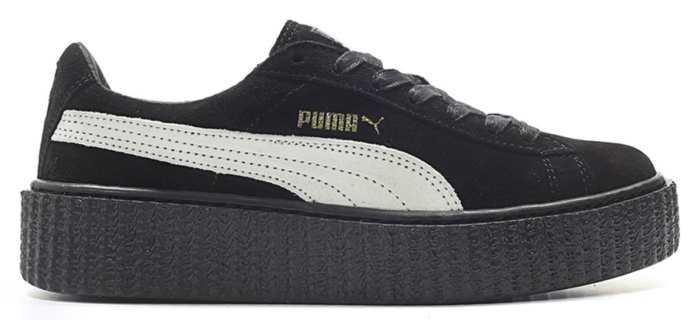 Puma Creepers Rihanna Fenty Black White (W)