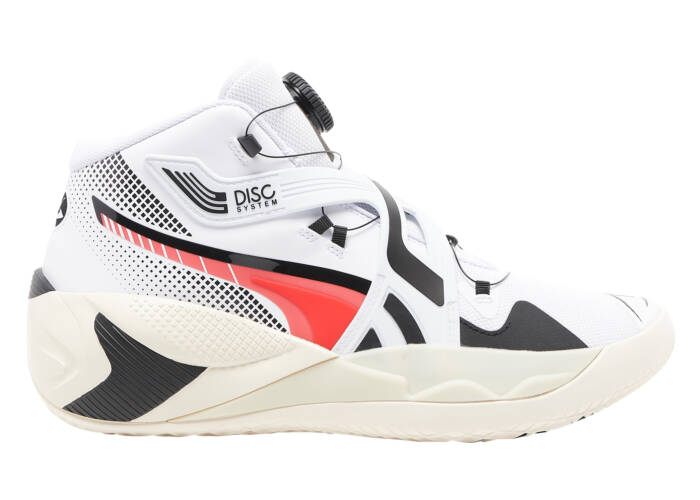 Puma Disc Rebirth White Fiery Coral