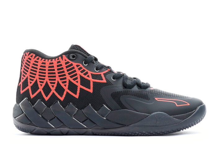 Puma LaMelo Ball MB.01 Black Red Blast (GS)