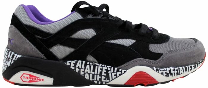 Puma R698 X Stuck Up X ALIFE Limestone Gray/Black