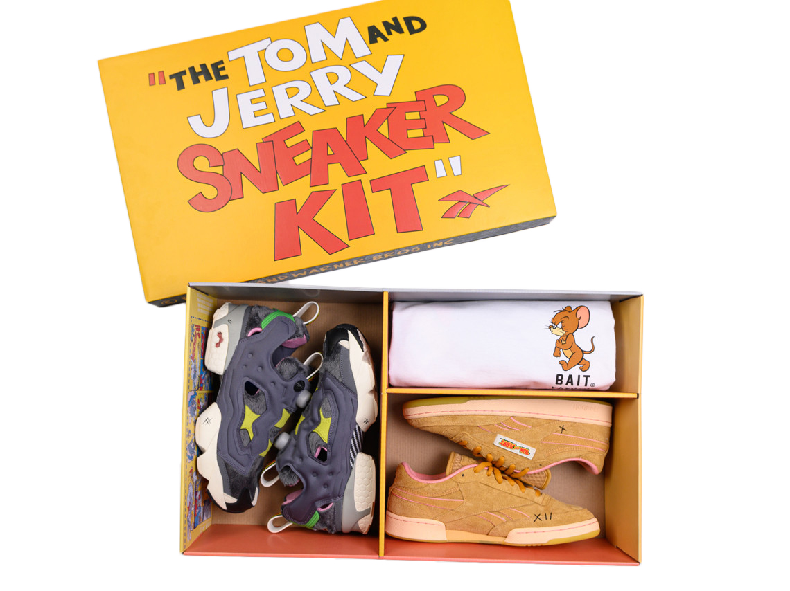 Reebok x Bait The Tom & Jerry Sneaker Kit