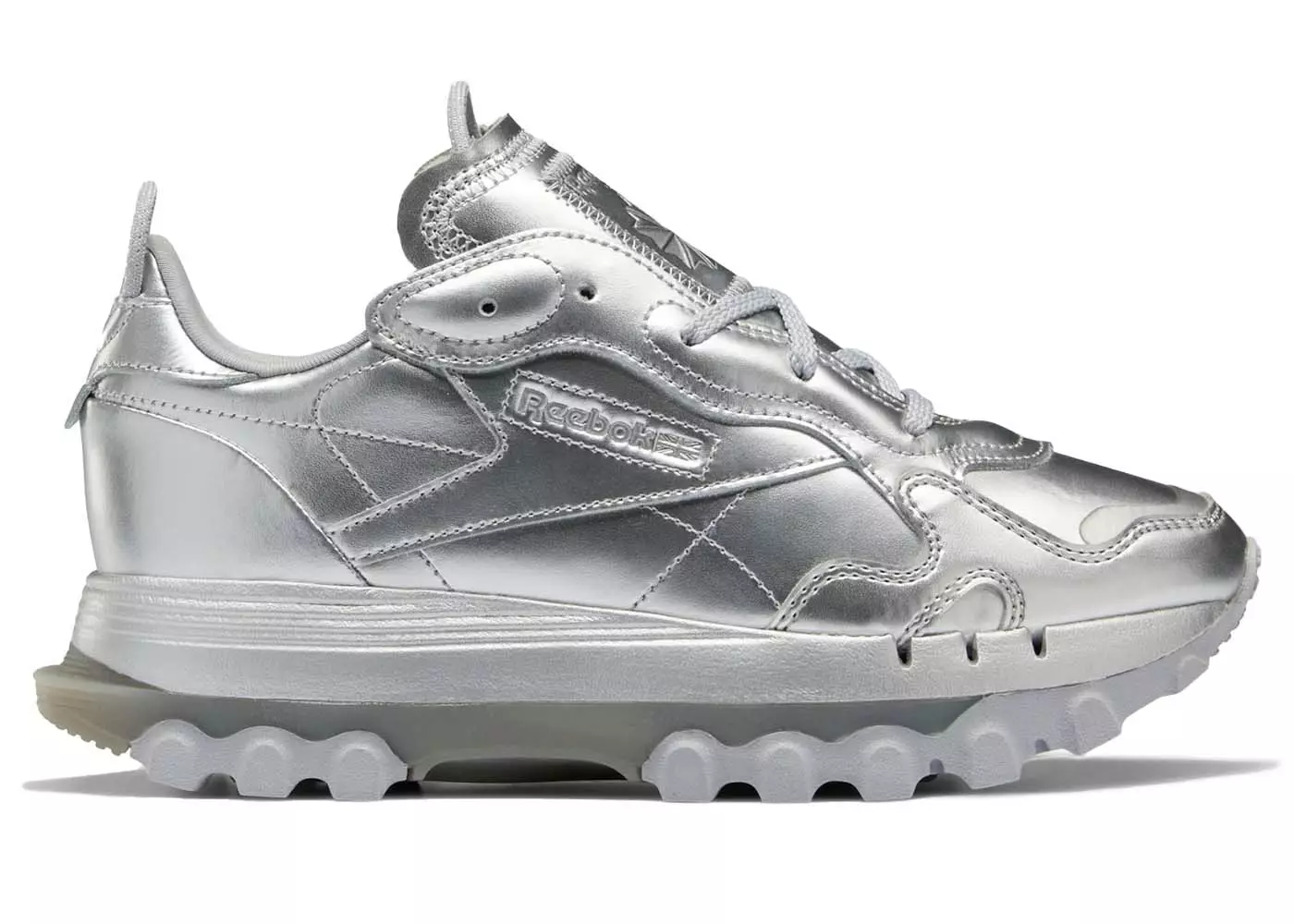 Reebok Classic Leather Cardi B Silver Metallic (W)