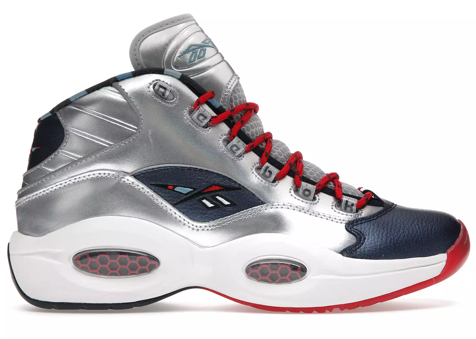 Reebok Question Mid Iverson x Harden Silver