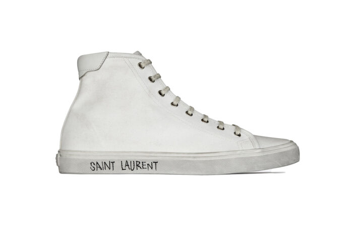 Saint Laurent Malibu Mid Optic White