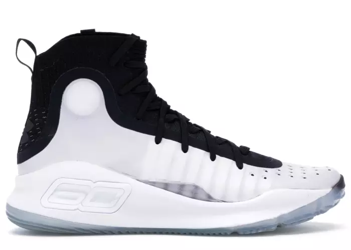 Under Armour Curry 4 White Black