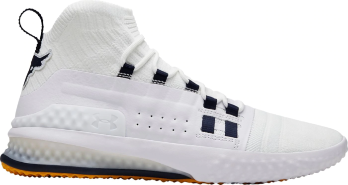 Under Armour Project Rock 1 White Navy Taxi