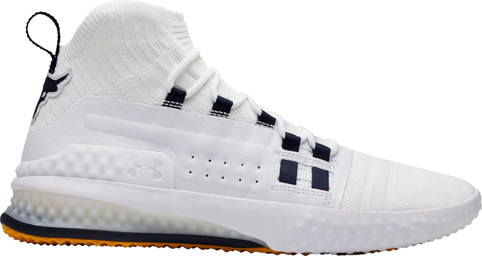 Under Armour Project Rock 1 White Navy Taxi