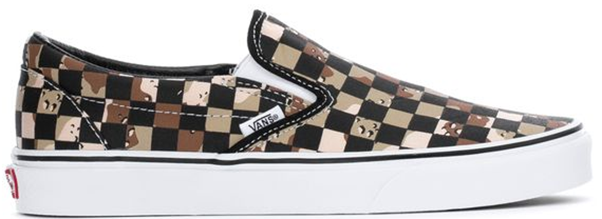 Vans Classic Slip-On Checkerboard Camo Desert