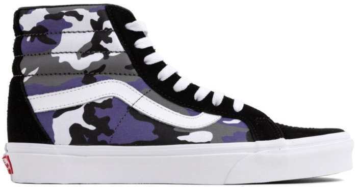 Vans Sk8-Hi Pop Camo Black Heliotrope