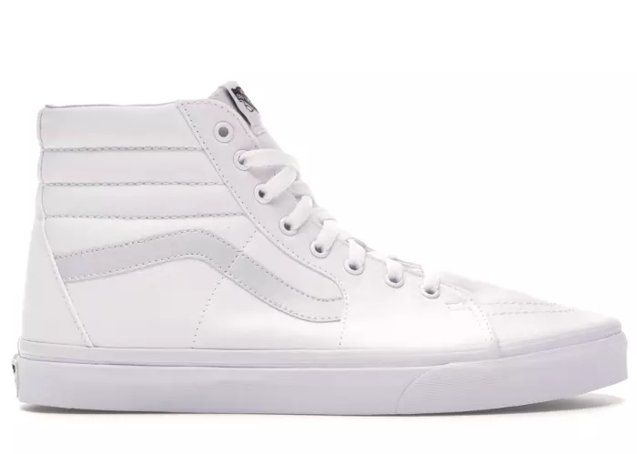 Vans Sk8-Hi True White Leather
