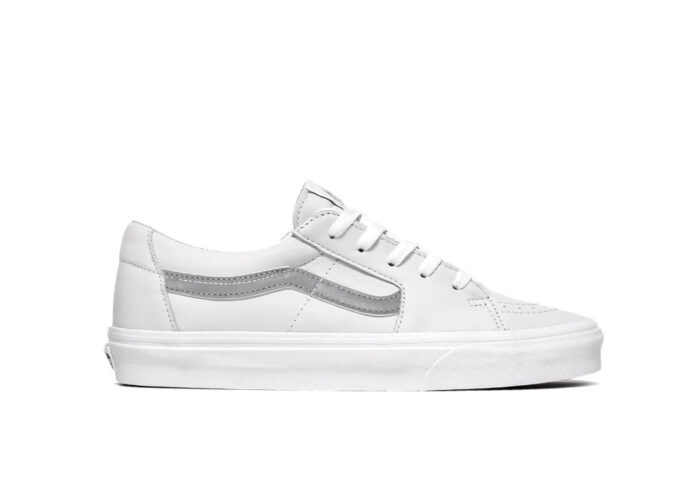 Vans Sk8-Low White Reflective