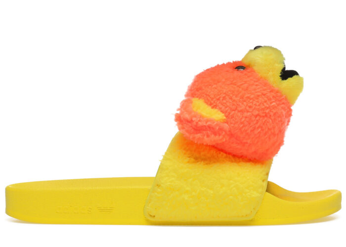 Adidas JS Adilette Jeremy Scott Teddy Yellow