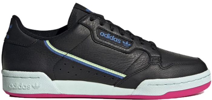 Adidas Continental 80 Core Black True Blue (W)