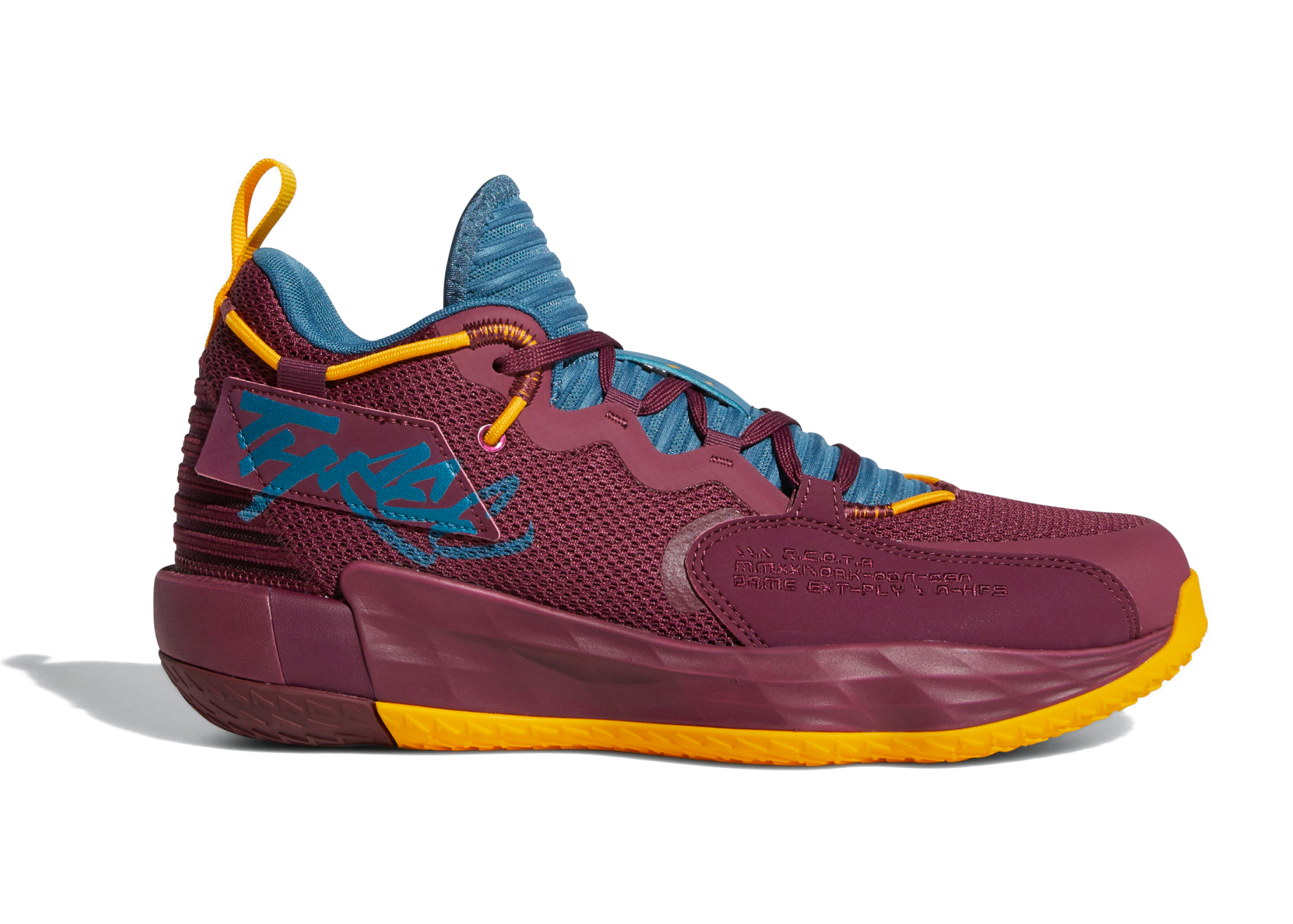 Adidas Dame 7 EXTPLY Victory Crimson