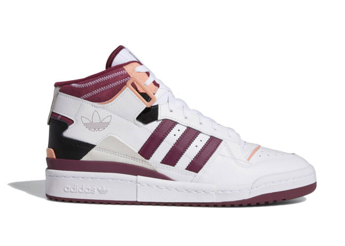 Adidas Forum Exhibit High White Crimson Blush