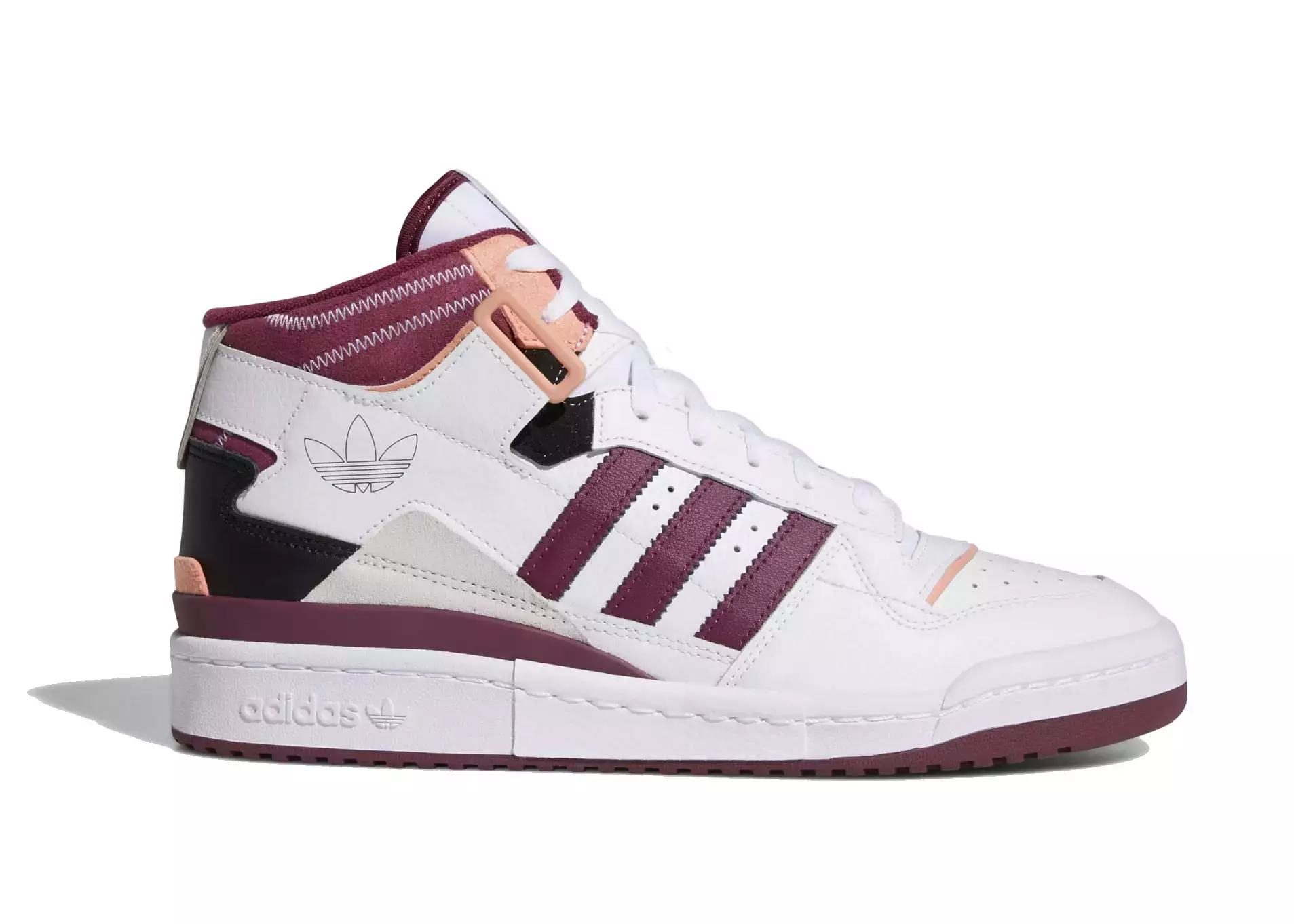 Adidas Forum Exhibit High White Crimson Blush