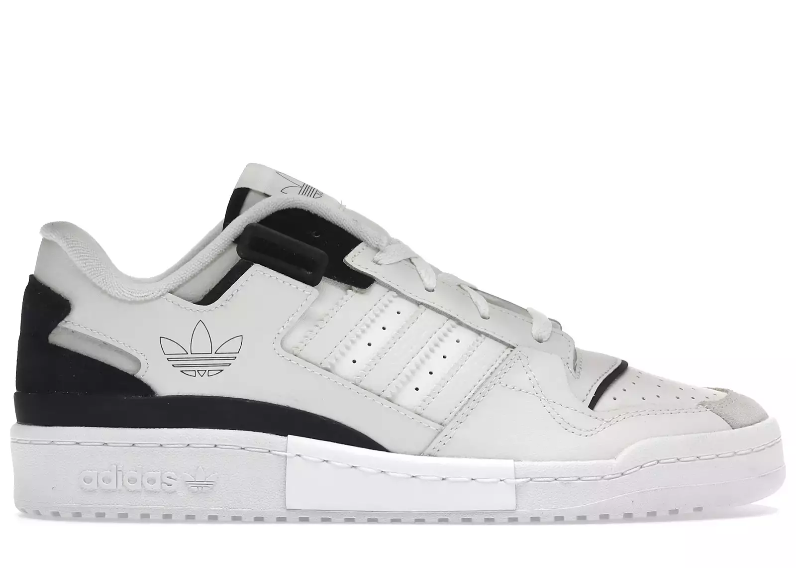 Adidas Forum Exhibit Low Cream White Black