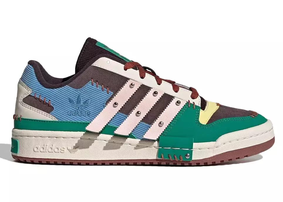 Adidas Forum Low Melting Sadness Patchwork White