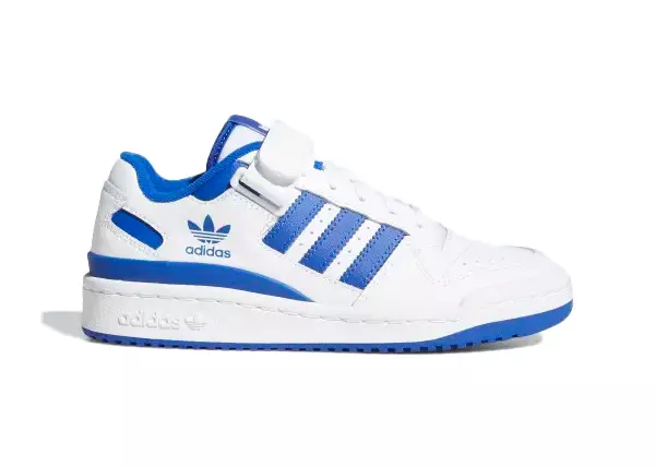 Adidas Forum Low White Royal Blue (Youth)