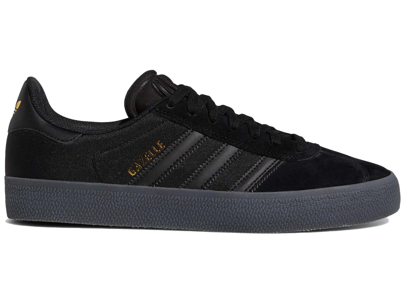 Adidas Gazelle ADV Black Gold Metallic