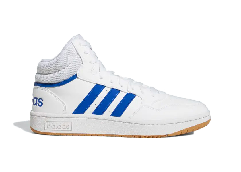 Adidas Hoops 3.0 Mid White Royal Blue