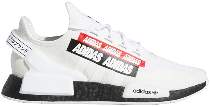 Adidas NMD R1 V2 Label Pack Cloud White