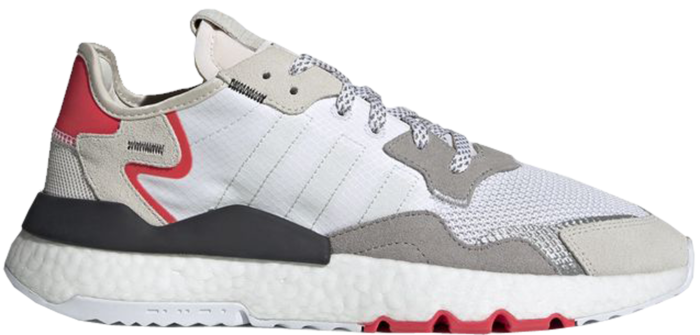 Adidas Nite Jogger White Shock Red