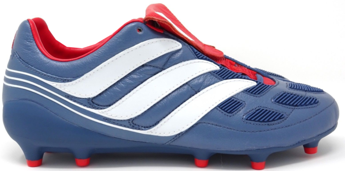 Adidas Predator Precision FG Blue Grey Collegiate Red