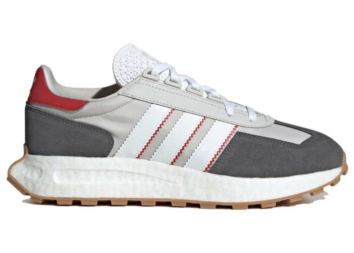 Adidas Retropy E5 Grey White Red Gum