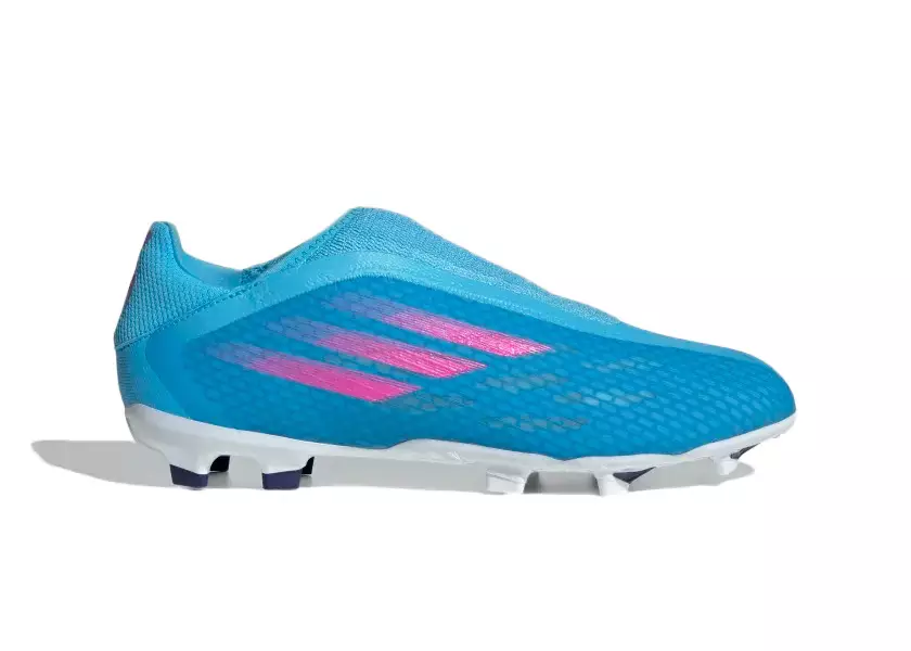 Adidas X Speedflow.3 Laceless FG Sky Rush