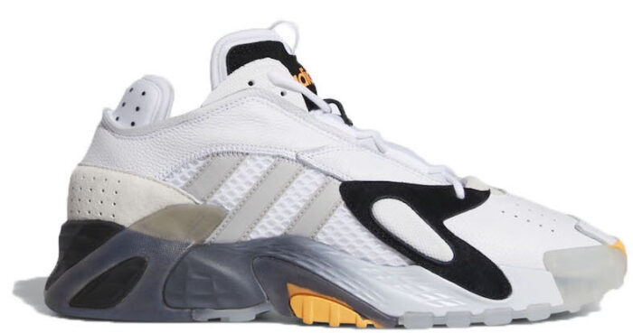 Adidas Streetball White Black Orange