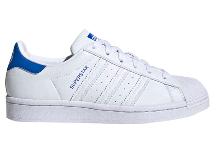 Adidas Superstar White Blue (GS)