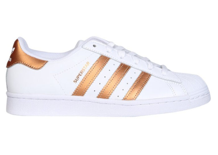 Adidas Superstar White Copper Metallic (W)