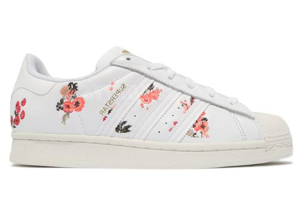 Adidas Superstar White Floral (W) FY8768