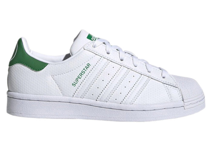 Adidas Superstar White Green (GS)