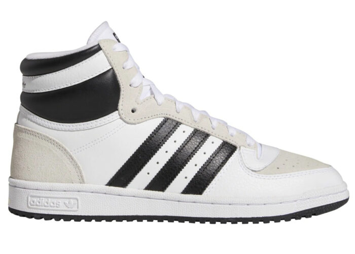 Adidas Top Ten Hi White Black Taupe