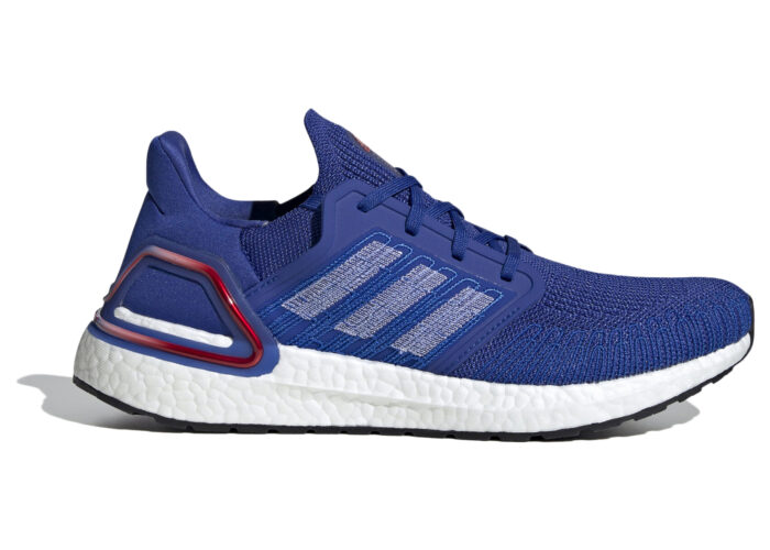 Adidas Ultra Boost 20 Royal Blue Scarlet