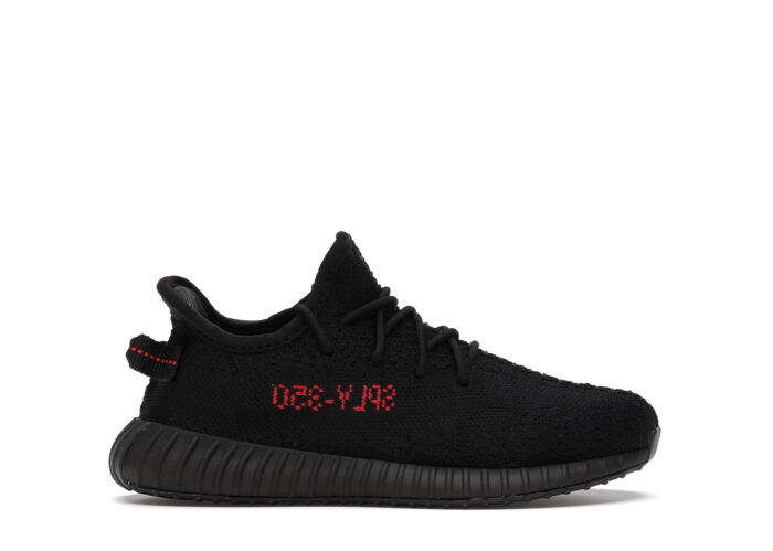Adidas Yeezy Boost 350 V2 Black Red (Kids)