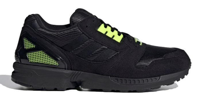 Adidas ZX 8000 Core Black Solar Yellow