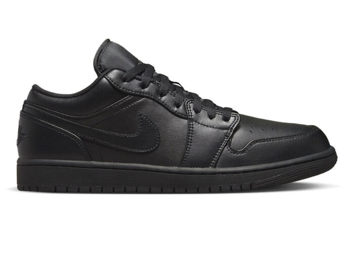 Air Jordan 1 Low Triple Black (2022)