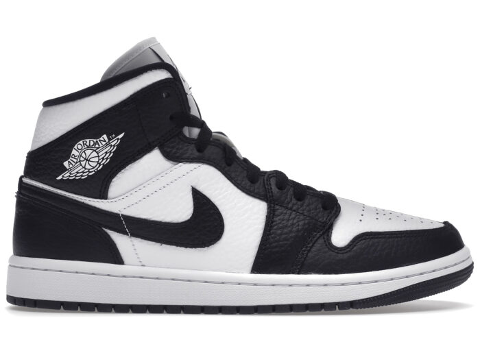 Air Jordan 1 Mid Split Black White (W)