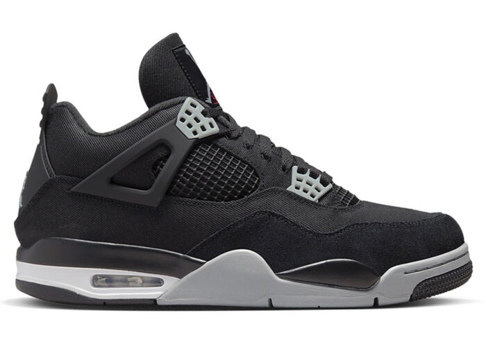 Air Jordan 4 Retro SE Black Canvas