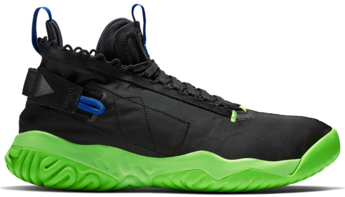Air Jordan Proto React Black Racer Blue Electric Green