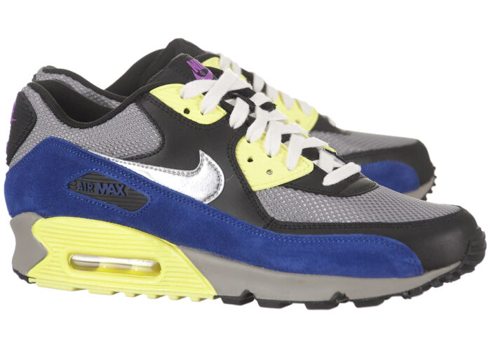 Nike Air Max 90 Grey Blue Electric (W)