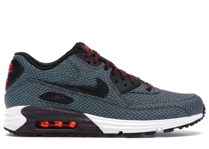 Nike Air Max Lunar90 Burgundy-Herringbone