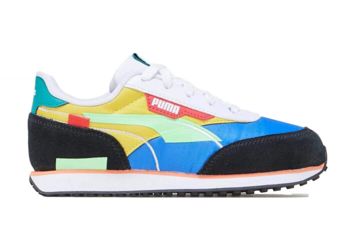 Puma Future Rider Twofold Blue Green Maize (PS)