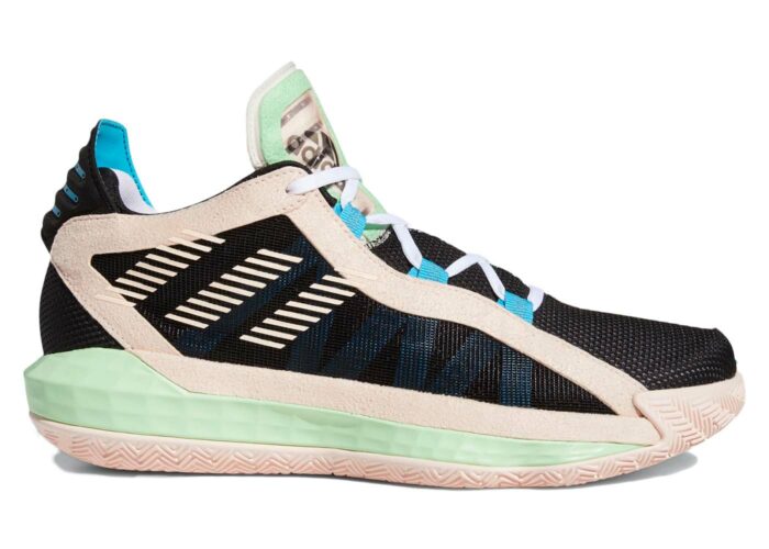 Adidas Dame 6 Black Pink Mint