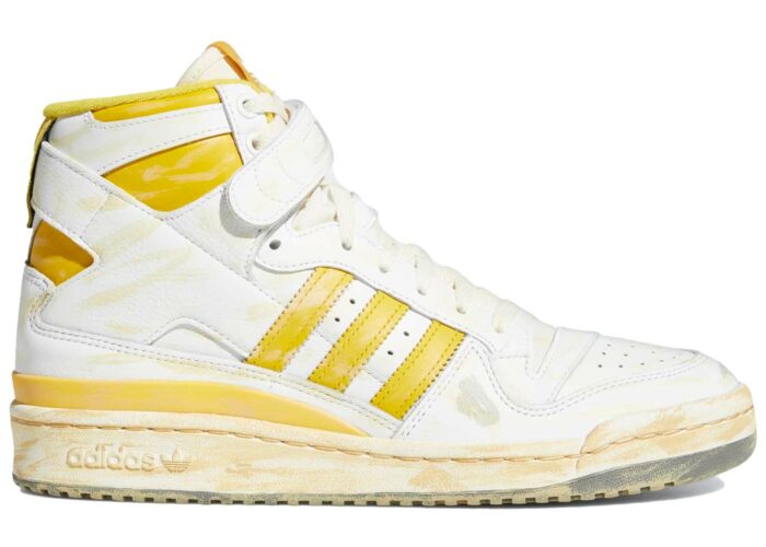 Adidas Forum 84 Hi AEC White Hazy Yellow