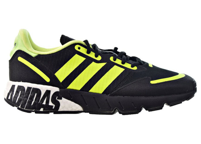 Adidas ZX 1K Boost Black Solar Yellow